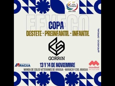 CAMPEONATO NACIONAL DE COLEO DESTETE  -  PREINFANTIL -  INFANTIL 13/11/2025