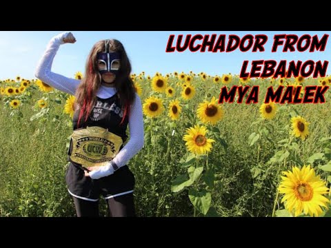 The Amazing Luchador from Lebanon Mya Malek