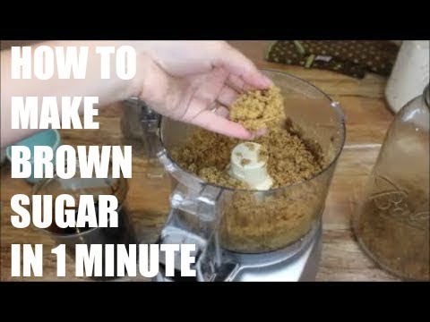 How to Make Homemade Brown Sugar in 1 Minute!