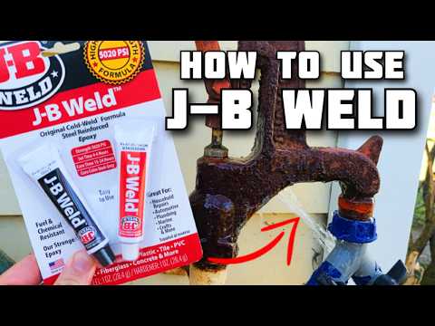 How to Use JB Weld for Metal Repair | Yard Hydrant Leak Fix
