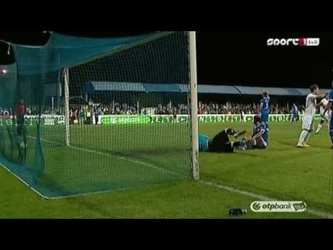 Nikola Trajkovics gólja  a Győri ETO FC - Mezőkövesd Zsóry FC mérkőzésen