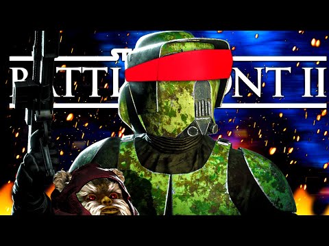 I Played Ewok Hunt With NO HUD in Battlefront 2...