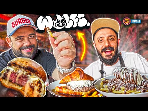 MUITOS ME FALARAM QUE ESSA É A MELHOR HAMBURGUERIA DE CURITIBA - INVASÃO WOLFS Hambúrguer Perfeito