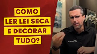 Técnicas rápidas e eficientes de decorar a legislação para a prova da OAB