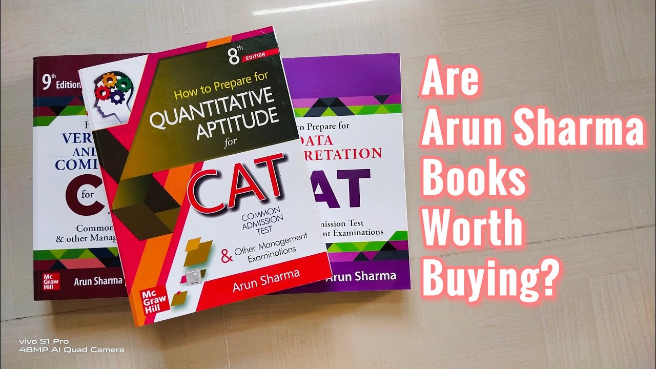 Are Arun sharma books enough for CAT preperation Exploring GOALS with SP | CAT2022 | #Arunsharma