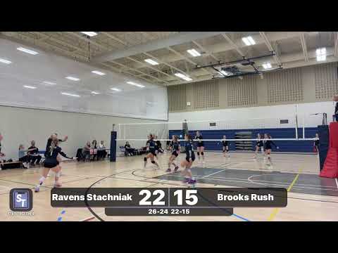 Ravens Stachniak U14W vs Brooks Rush