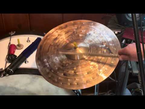 Buffalo Cymbalsmiths 17” Tiger Ride HH Patina 2026 - B8 Patina image 7