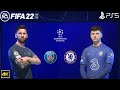 FIFA 22 PS5 | PSG Vs Chelsea | UEFA Champions League | 4k Gameplay