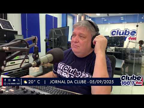 Jornal da Clube - 05/09/2025 - Edição da Manhã