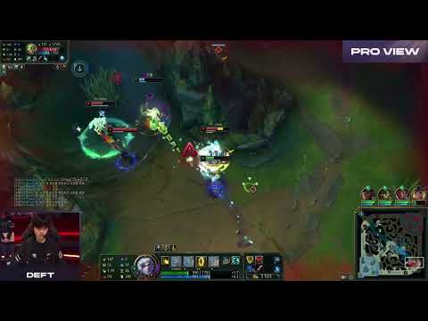 Deft Ezreal Pro View | KT vs NS | LCK 2024 Summer W6D5