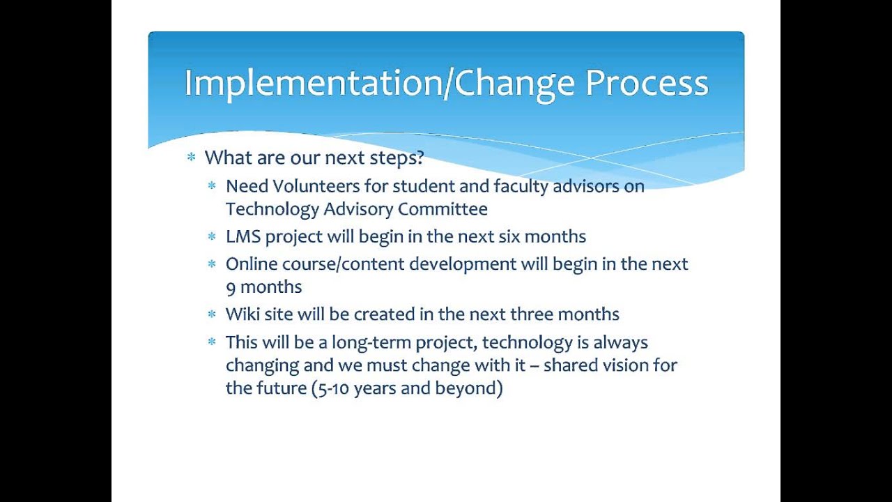 Part 3 - Technology Assisted Training Presentation