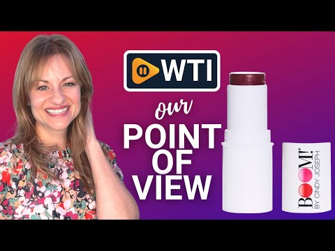 BOOM! by Cindy Joseph Cosmetics Boomstick Color - Lip & Cheek Tint Makeup Sticks for Older Women & Mature Skin - Cream Blush Stick for Cheeks & Lips Color (Berry) - WTI product video review