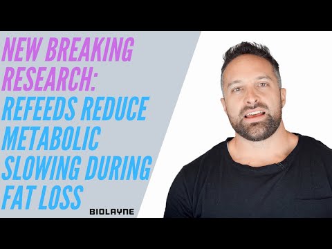 New Breaking Research: Refeeds Reduce Metabolic Slowing During Fat Loss