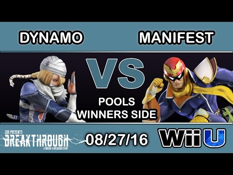 2GG: Breakthrough - A2 | Dynamo (Shiek) Vs. Manifest (Captain Falcon) Pools - Smash Wii U