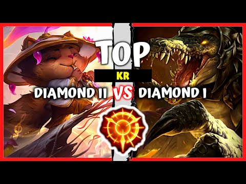 Diamond Teemo Top vs Renekton - KR Rank S11