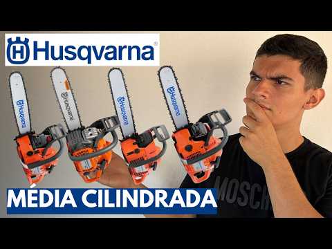 Qual melhor Motosserra HUSQVARNA (50 a 65cc) Para Comprar em 2026? Husqvarna 61, 353, 365, 450ii