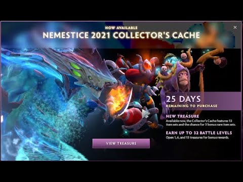 Dota 2 Nemestice 2021 Collector's Cache Full Preview