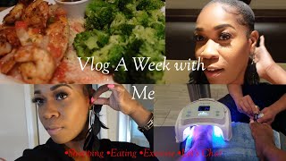 #Vlog a week with Me | Exercise with Me| Shop with Me| Girls Chat