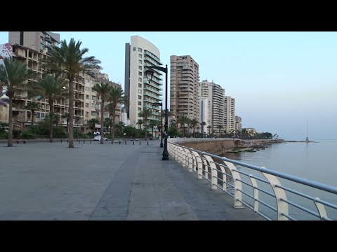 Lebanon Walking Tour: From Zaitunay Bay To Manara, Beirut, Lebanon at sunrise (2021-05-10)