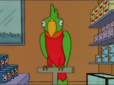 Papagei - Professor Besserwisser - The Simpsons S09E15 - Krustys letzte Versuchung [Deutsch/German]