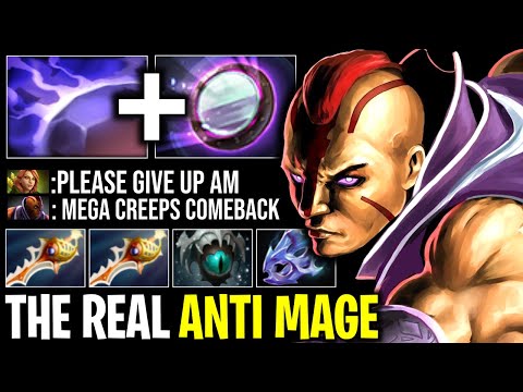 THE REAL ANTI MAGE COUNTER SPELL + MIRROR SHIELD MAKE ENEMIES CRAZY TO LAND THEIR SKILL | DOTA 2