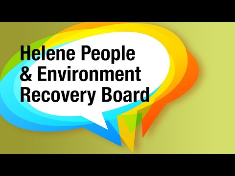 Helene People & Environment Recovery Board - February 9, 2026