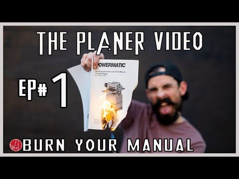 WHAT YOU NEED TO KNOW ABOUT YOUR PLANER!! (20" POWERMATIC PLANER REHAB)