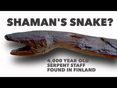 4,000 Year Old Serpent Staff found in Finland