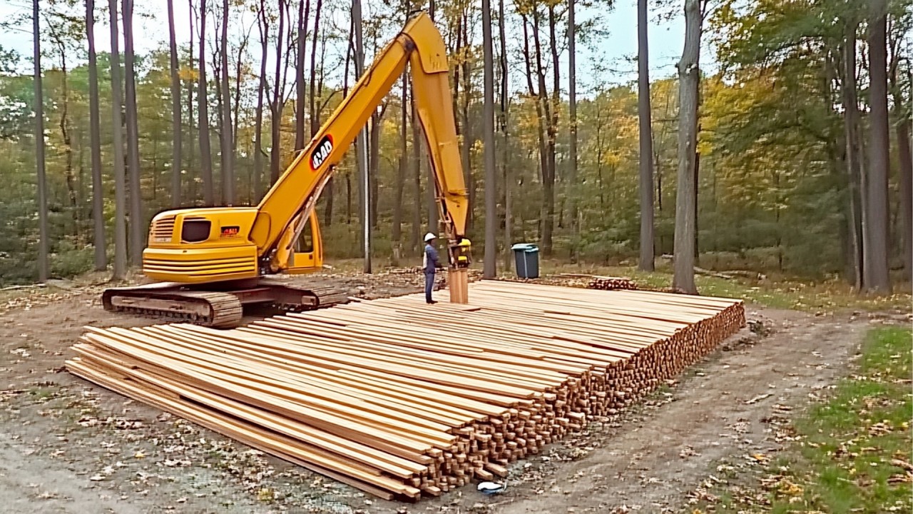 Couple Builds OFF-GRID CABIN in the Michigan Forest | Start to Finish by @OffgridwithJayandJen