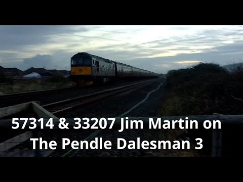 Prestatyn 17.10.2018 - WCRC 57314 & 33207 Jim Martin on The Pendle Dalesman 3