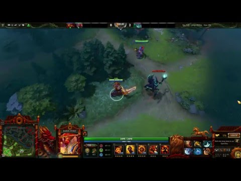 Dota 2 - Ember Spirit versus Outworld Devourer