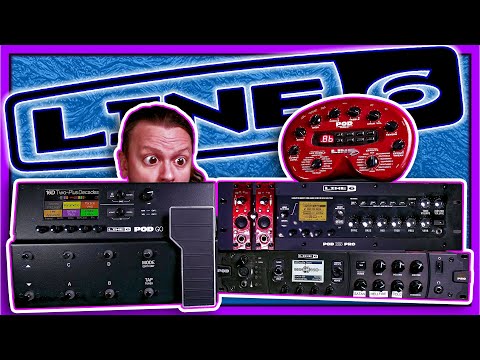 Have Line 6 REALLY improved the POD with the GO? | comparing all generations of POD products