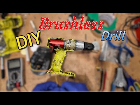 Hacking a brushless motor into a cordless drill fix