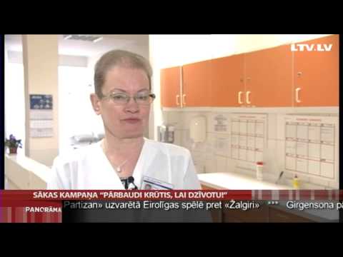 Sākas kampaņa "Pārbaudi krūtis, lai dzīvotu!"
