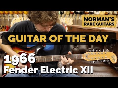 Guitar of the Day: 1966 Fender Electric XII | Norman's Rare Guitars