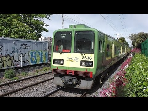 IE 8520 Class Dart Train number 8636 - Sandymount, Dublin
