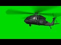 Green Screen Helicopter Crass Flying Helicopter