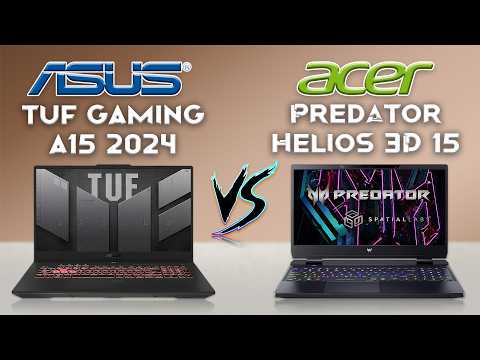 Tuf Gaming A15 2024 vs Predator Helios 3D 15 Spatiallabs Edition | Is it Worth the Price