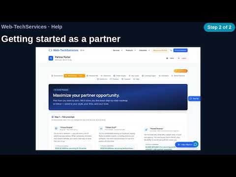 Getting started as a partner