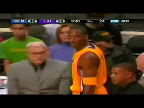 Kobe Bryant KNOCK OUT Mike Miller  REVENGE PLAY!!!
