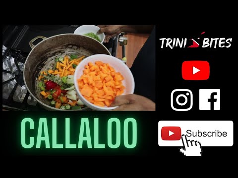 Trini Bites EP. 61 How To Make Callaloo! **PIGTAIL**