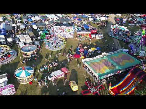 VIDEO 4K DRONE/ POLOVRAGI FAIR / GORJ ROMANIA