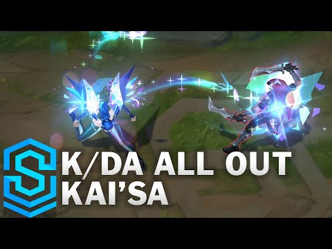 K/DA ALL OUT Kai'Sa Skin Spotlight - League of Legends