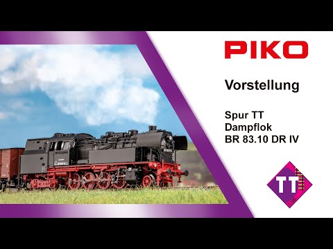 Video TT - Parní lokomotiva řady BR 83.10 - PIKO 47120