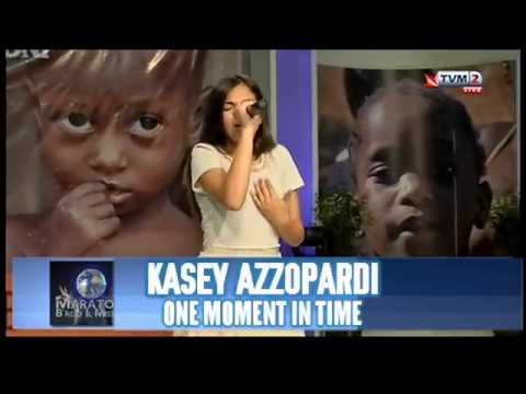 Kasey Azzopardi - One Moment In Time (Maratona b'Risq il Missjoni 2016)