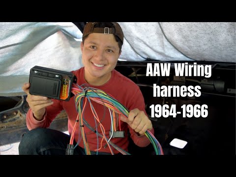 American Autowire Harness - Underdash | 1965 Mustang Fastback Restoration