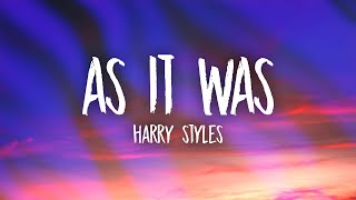 Harry Styles As It Was you know it s not the same ...