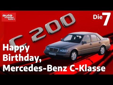 Mercedes-Benz C-Klasse: Alles Gute zum 30.! I auto motor und sport