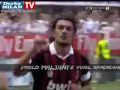 Paolo Maldini being insulted by Milan ultras in his retirement day