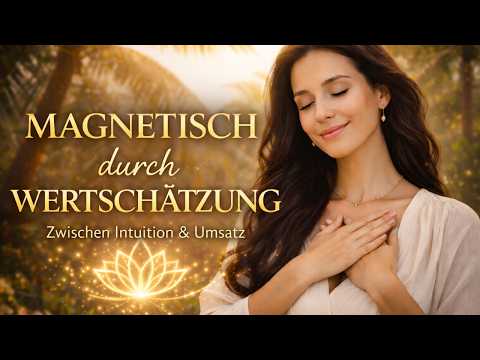 Magnetisch durch Wertschätzung - Zwischen Intuition & Umsatz | Live Ritual